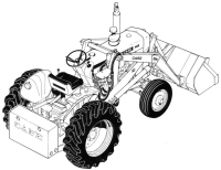 Case 480CK Tractor Loader Backhoe Service Manual