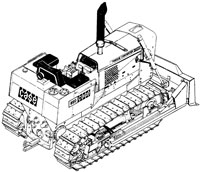 Case 850 Crawler Dozer Service Manual