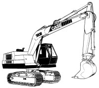 Case 980B Excavator Service Manual