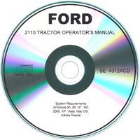 Ford 2110 Tractor Operator's Manual