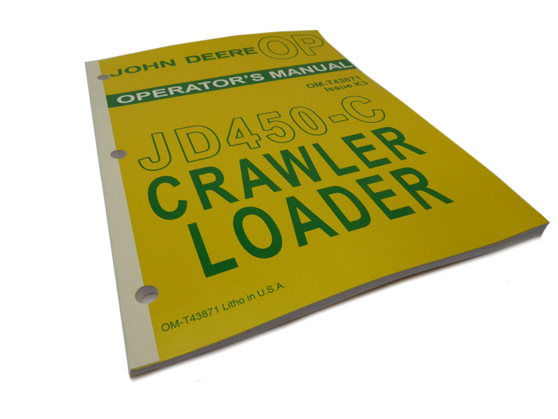 John Deere JD450-C Crawler Loader Operators Manual