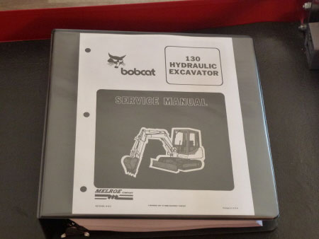 Bobcat 130 Hydraulic Excavator Service Manual