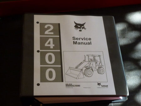 Bobcat 2400 Loader Service Manual