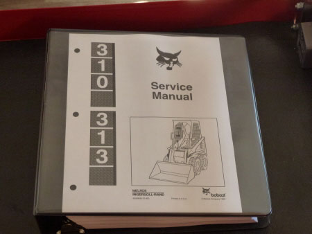 Bobcat 310, 313 Loader Service Manual