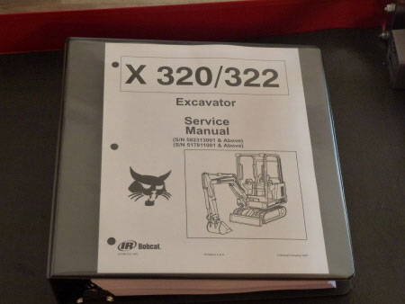 Bobcat X 320, X 322 Excavator Service Manual