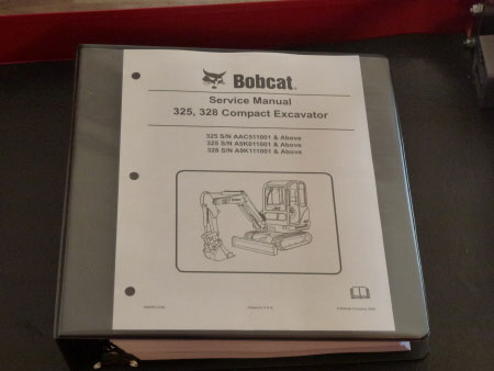 Bobcat X 325, X 328 Compact Excavator Service Manual