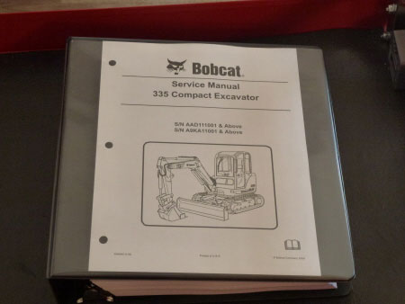 Bobcat 335 Compact Excavator Service Manual