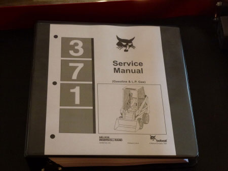 Bobcat 371 (Gasoline & L.P. Gas) Loader Service Manual