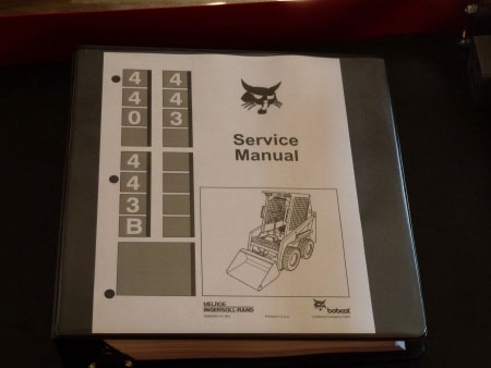 Bobcat 440, 443, 443B Loader Service Manual