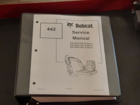 Bobcat 442 Excavator Service Manual