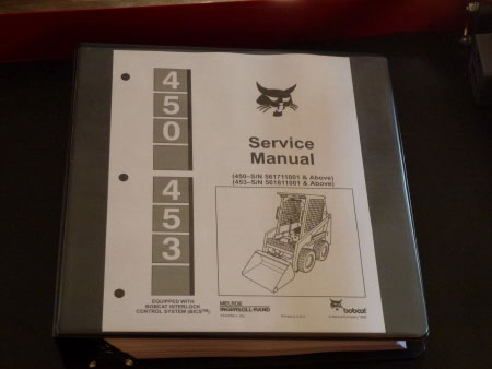 Bobcat 450, 453 Loader Service Manual