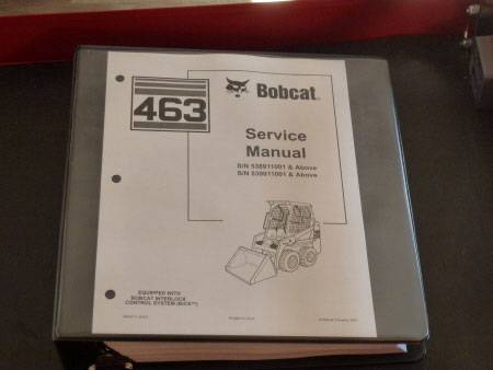 Bobcat 463 Loader Service Manual, 6903711 (8-07)