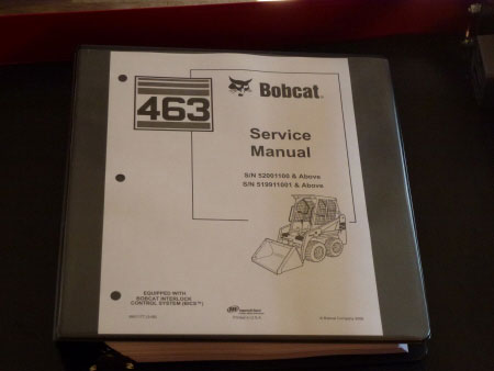 Bobcat 463 Loader Service Manual, 6901177 (3-06)