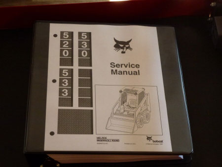 Bobcat 520, 530, 533 Loader Service Manual