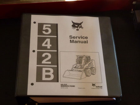 Bobcat 542B Loader Service Manual