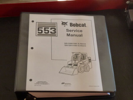 Bobcat 553 Loader Service Manual, 6903125 (2-06)