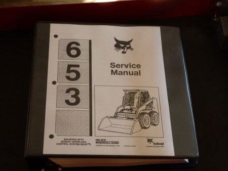 Bobcat 653 BCIS Loader Service Manual
