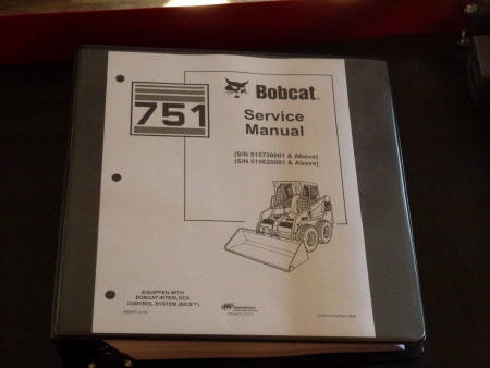 Bobcat 751 Loader Service Manual, 6900975 (2-06)