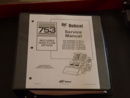 Bobcat 753, 753 High Flow Loader Service Manual, 6900090 (6-97)