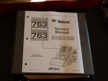 Bobcat 763, 763 High Flow Loader Service Manual, 6900091 (6-97)