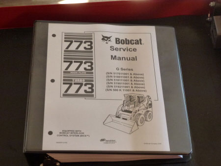 Bobcat 773, 773 High Flow, Turbo G Series Loader Service Manual