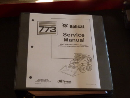 Bobcat 773 Loader Service Manual, 6900092 (6-97)