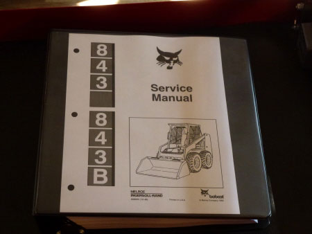 Bobcat 843, 843B Loader Service Manual