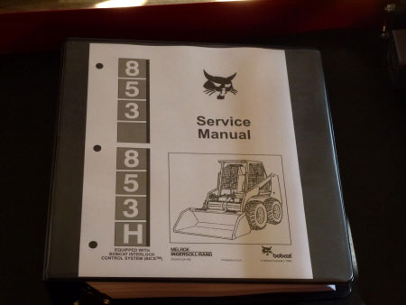 Bobcat 853, 853H Loader Service Manual, 6724012 (4-95)