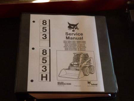 Bobcat 853, 853H Loader Service Manual, 6720755 (6-99)