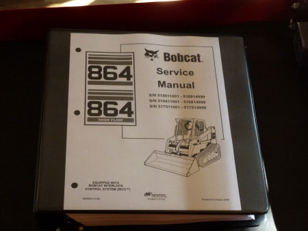 Bobcat 864, 864 High Flow Loader Service Manual, 6900945 (3-06)