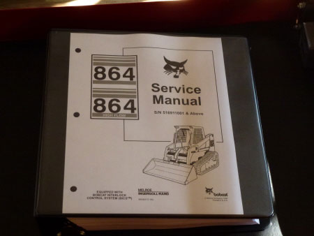 Bobcat 864, 864 High Flow Loader Service Manual, 6900627 (7-99)