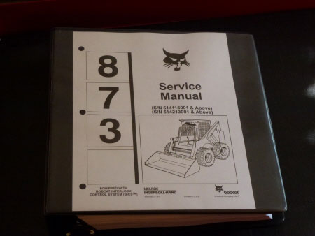 Bobcat 873 Loader Service Manual, 6900382 (7-97)
