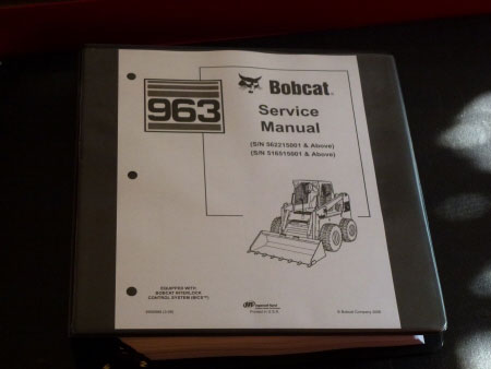 Bobcat 963 Loader Service Manual, 6900988 (3-06)