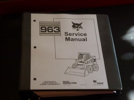 Bobcat 963 Loader Service Manual, 6724545 (11-97)