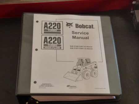 Bobcat A220 Turbo, A220 Turbo High Flow Service Manual