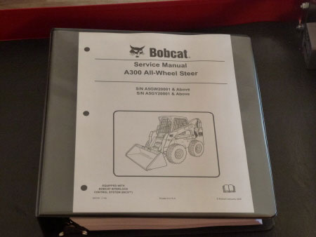 Bobcat A300 All-Wheel Steer Service Manual, 6987047 (7-08)