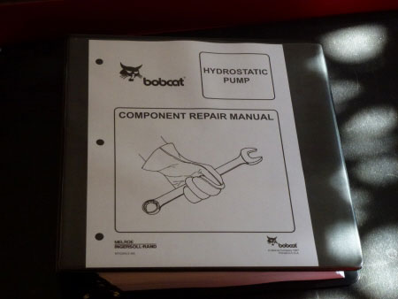 Bobcat Hydrostatic Pump Component Service Manual