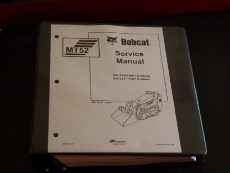 Bobcat MT52 Bobcat Mini Track Loader Service Manual, 6902525 (3-
