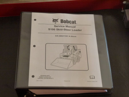 Bobcat S100 Skid-Steer Loader Service Manual, 6987131  (9-08)