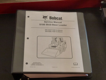 Bobcat S100 Skid-Steer Loader Service Manual, 6904926US  (9-08)