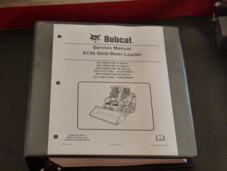 Bobcat S130 Skid-Steer Loader Service Manual, 6904121  (5-08)