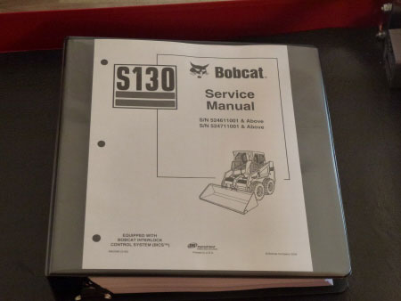 Bobcat S130 Skid-Steer Loader Service Manual, 6902680 (3-06)