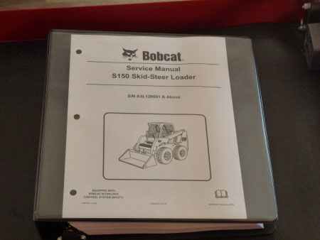 Bobcat S150 Skid-Steer Loader Service Manual, 6987033  (8-08)