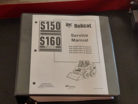 Bobcat S150, S160 turbo Skid-Steer Loader Service Manual, 690249
