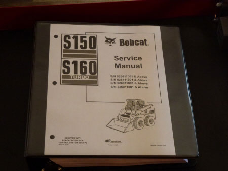 Bobcat S150, S160 turbo Skid-Steer Loader Service Manual, 690273