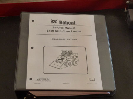 Bobcat S150 Skid-Steer Loader Service Manual, 6986566  (5-08)