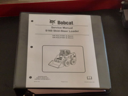 Bobcat S160 Skid-Steer Loader Service Manual, 6987048 (8-08)