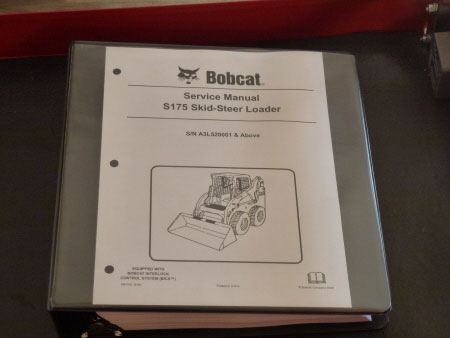 Bobcat S175 Skid-Steer Loader Service Manual, 6987035 (8-08)