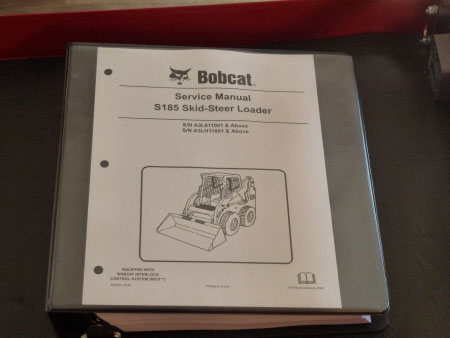 Bobcat S185 Skid-Steer Loader Service Manual, 6987049 (8-08)