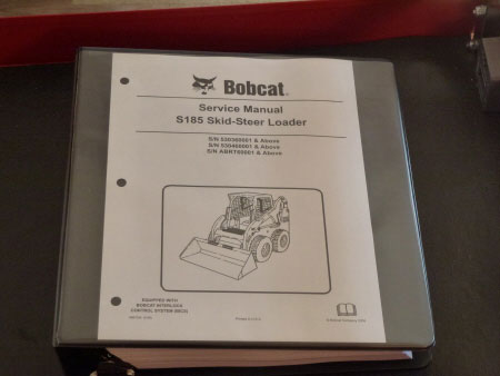 Bobcat S185 Skid-Steer Loader Service Manual, 6987036 (5-08)